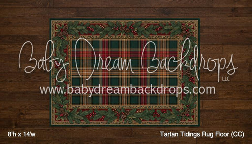 Tartan Tidings Rug Fabric Floor (CC)