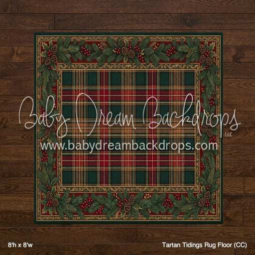 Tartan Tidings Rug Fabric Floor (CC)