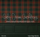 Tartan Tidings Wall (CC)
