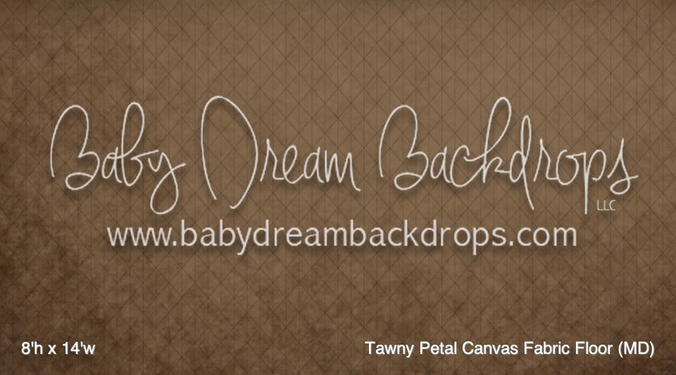 Tawny Petal Canvas Fabric Floor (MD)