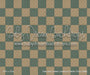 Teal and Cream Linoleum Fabric Floor (WM)