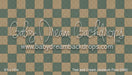 Teal and Cream Linoleum Fabric Floor (WM)