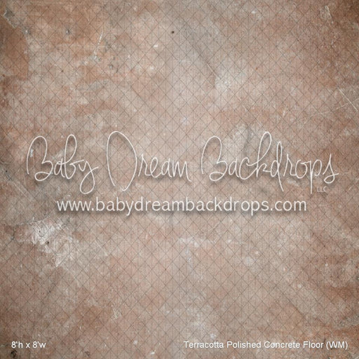 Terracotta Polished Concrete Fabric Floor (WM)