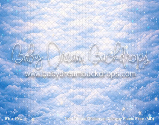 The Candied Christmas Doorway Fabric Floor (MD)