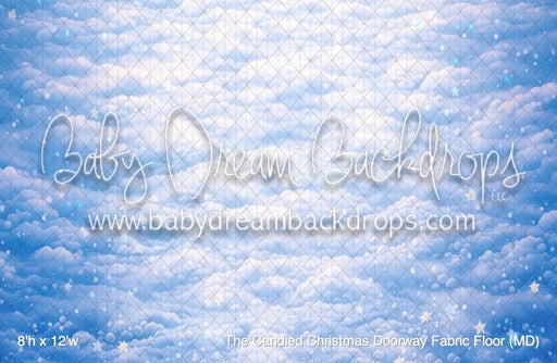 The Candied Christmas Doorway Fabric Floor (MD)