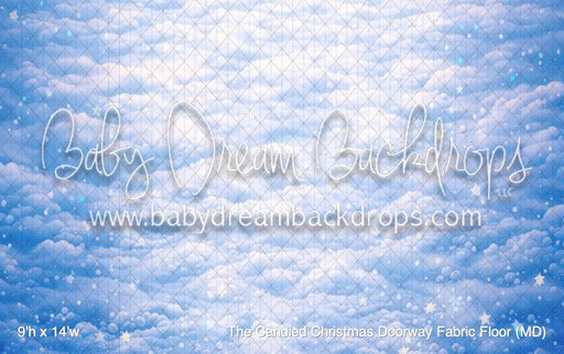 The Candied Christmas Doorway Fabric Floor (MD)