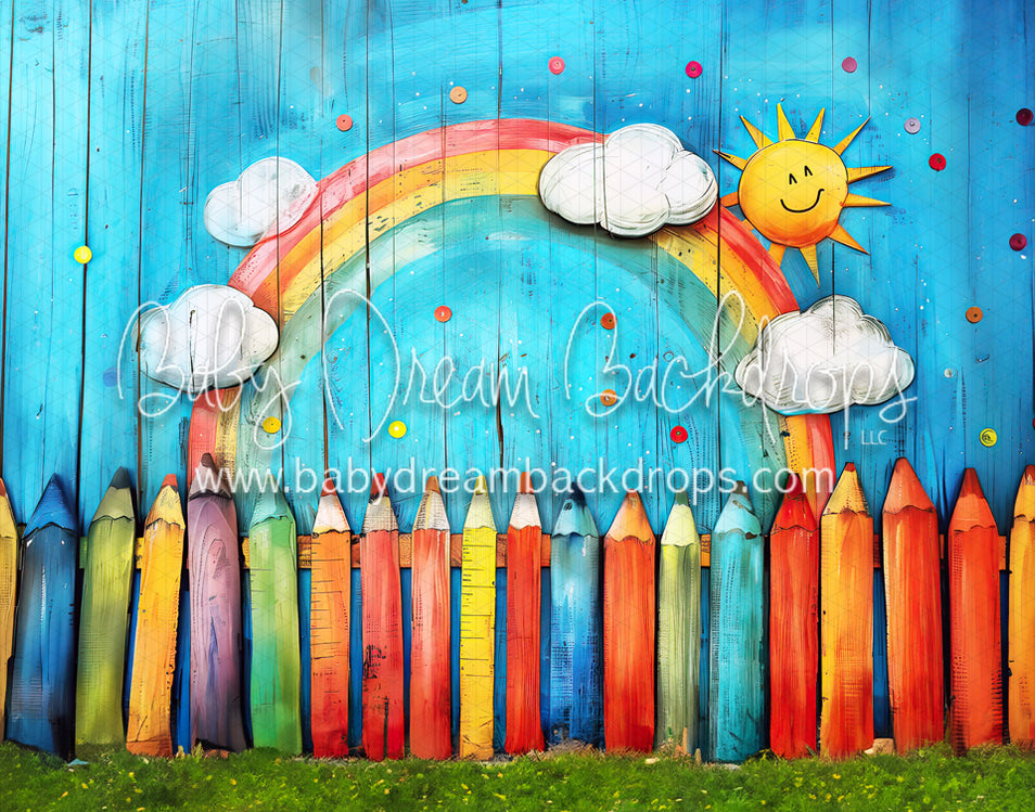 Fun Color Back The Color of Fun (MD) โ Baby Dream Backdrops