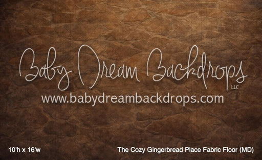 The Cozy Gingerbread Place Fabric Floor (MD)