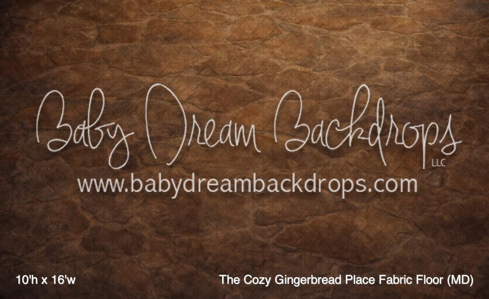 The Cozy Gingerbread Place Fabric Floor (MD)