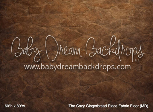 The Cozy Gingerbread Place Fabric Floor (MD)
