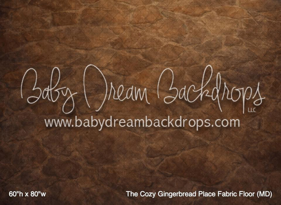 The Cozy Gingerbread Place Fabric Floor (MD)
