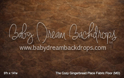 The Cozy Gingerbread Place Fabric Floor (MD)