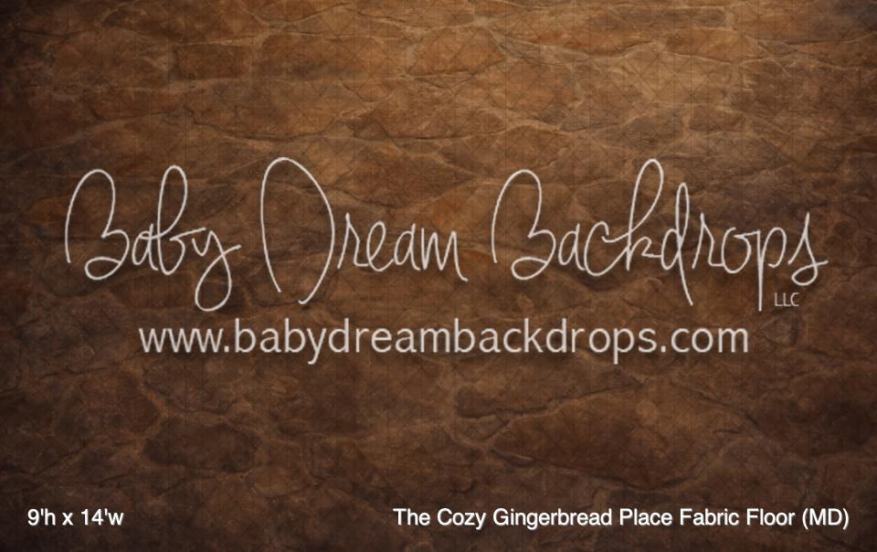 The Cozy Gingerbread Place Fabric Floor (MD)