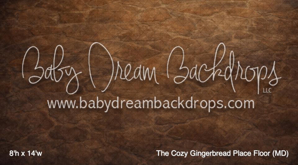 The Cozy Gingerbread Place Fabric Floor (MD)