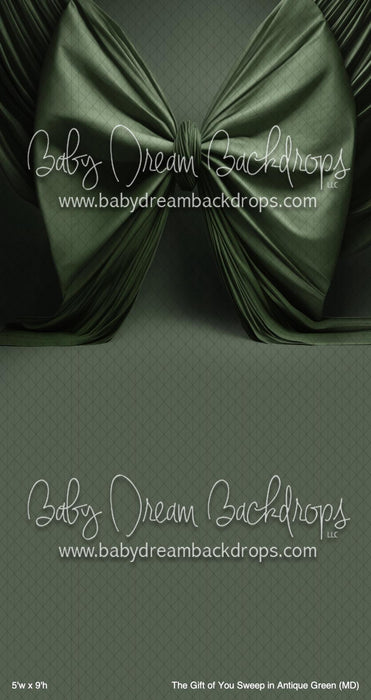 The Gift of You Sweep in Antique Green (MD)