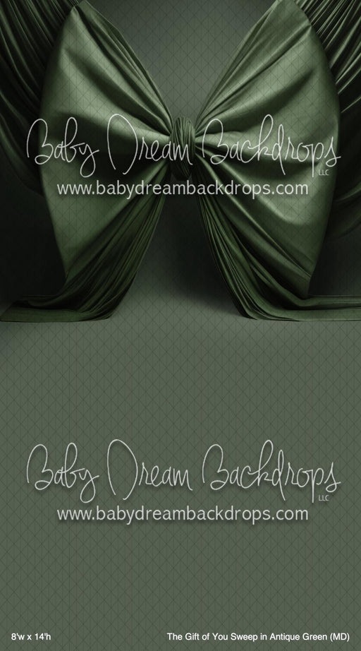 The Gift of You Sweep in Antique Green (MD)