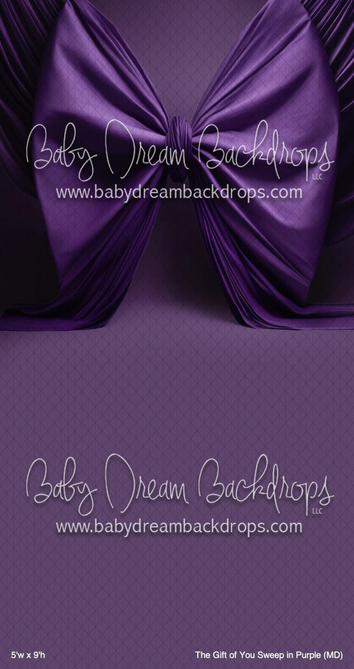 The Gift of You Sweep in Purple (MD)