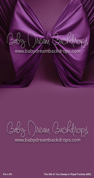 The Gift of You Sweep in Royal Fuchsia (MD)