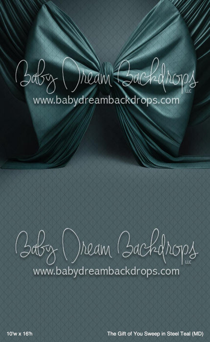 The Gift of You Sweep in Steel Teal (MD)
