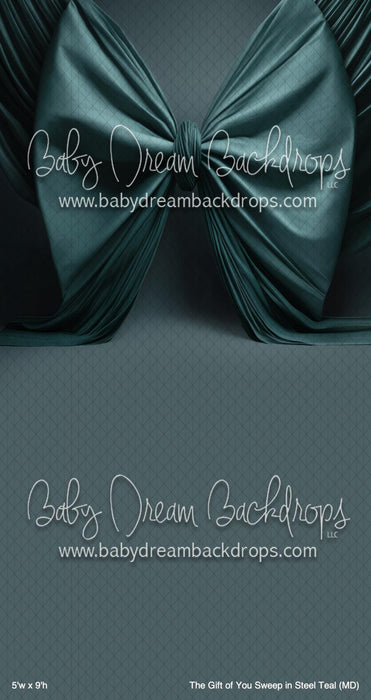 The Gift of You Sweep in Steel Teal (MD)