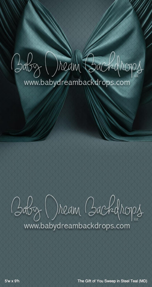 The Gift of You Sweep in Steel Teal (MD)