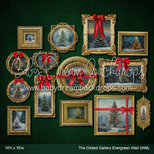 The Gilded Gallery Evergreen Wall (WM)