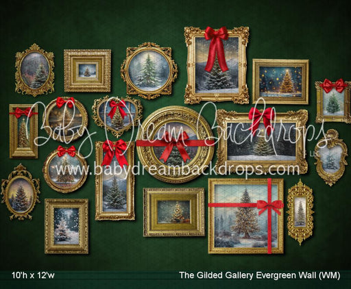 The Gilded Gallery Evergreen Wall (WM)