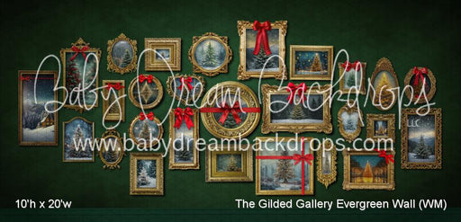 The Gilded Gallery Evergreen Wall (WM)