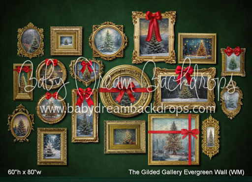 The Gilded Gallery Evergreen Wall (WM)