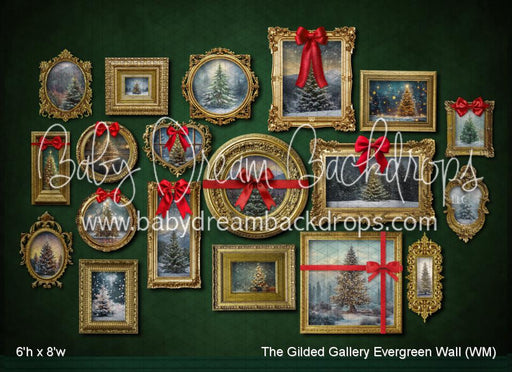 The Gilded Gallery Evergreen Wall (WM)