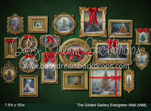 The Gilded Gallery Evergreen Wall (WM)