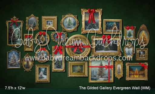 The Gilded Gallery Evergreen Wall (WM)