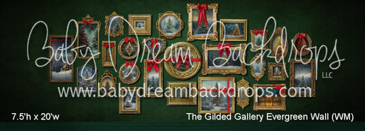 The Gilded Gallery Evergreen Wall (WM)
