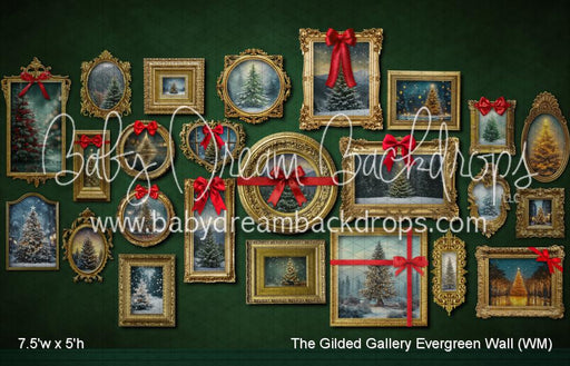The Gilded Gallery Evergreen Wall (WM)