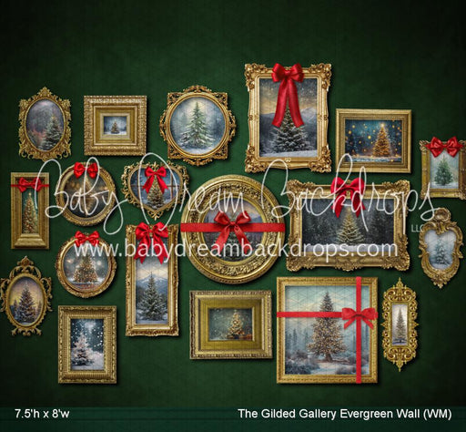 The Gilded Gallery Evergreen Wall (WM)