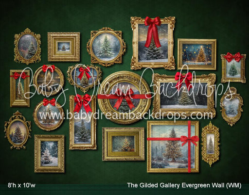 The Gilded Gallery Evergreen Wall (WM)