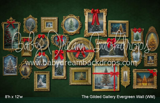 The Gilded Gallery Evergreen Wall (WM)
