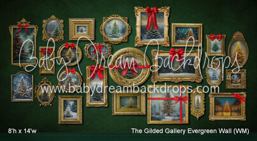 The Gilded Gallery Evergreen Wall (WM)