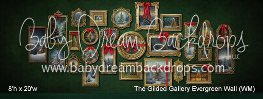 The Gilded Gallery Evergreen Wall (WM)