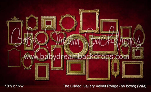 The Gilded Gallery Velvet Rouge (no bows) (WM)
