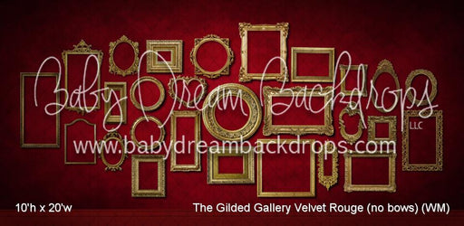 The Gilded Gallery Velvet Rouge (no bows) (WM)