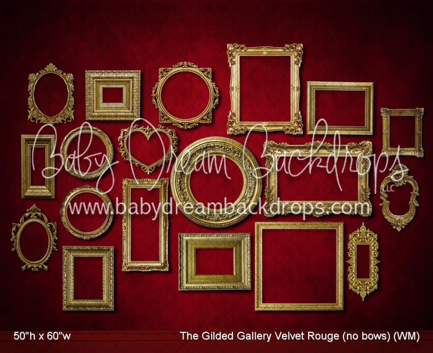 The Gilded Gallery Velvet Rouge (no bows) (WM)