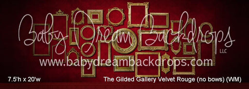 The Gilded Gallery Velvet Rouge (no bows) (WM)