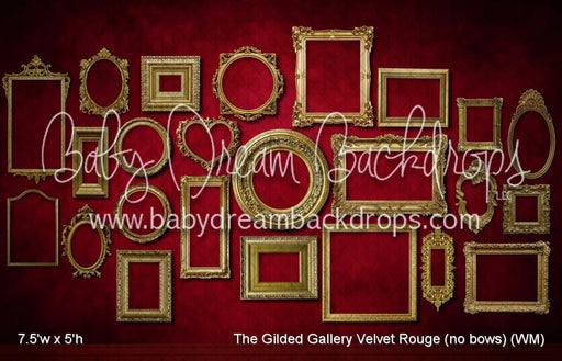 The Gilded Gallery Velvet Rouge (no bows) (WM)