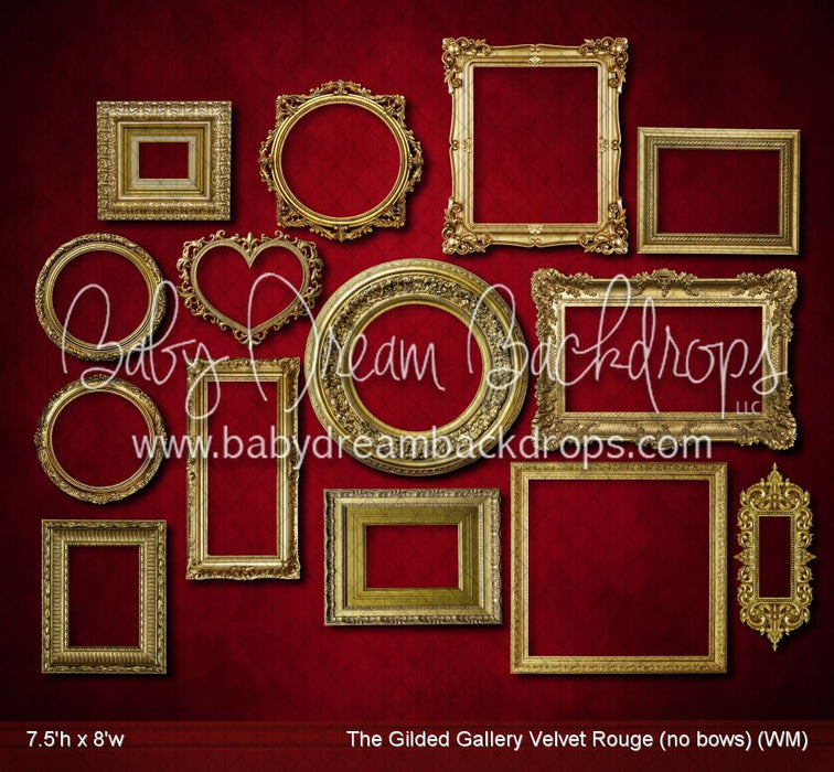 The Gilded Gallery Velvet Rouge (no bows) (WM)