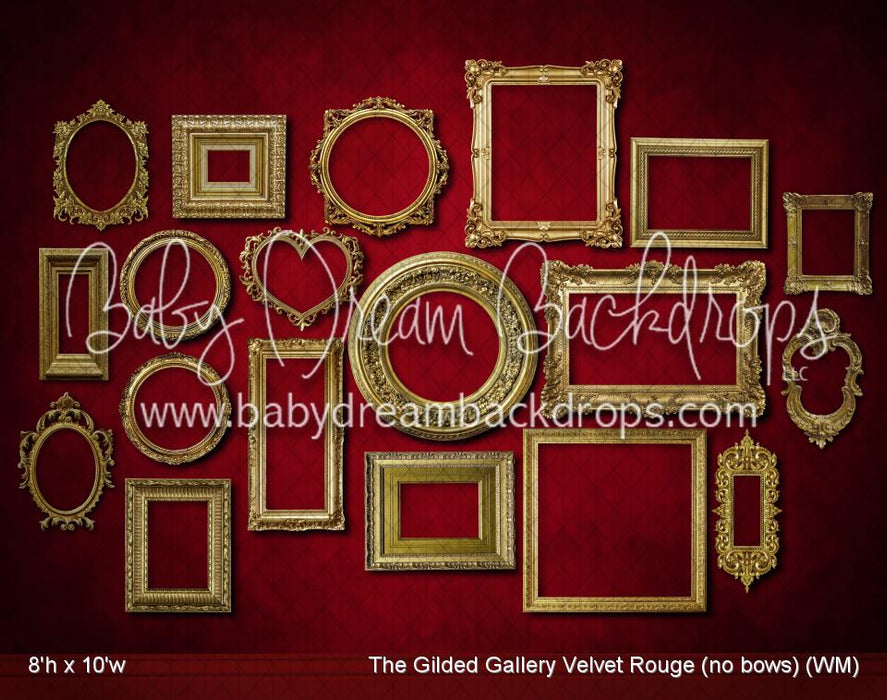 The Gilded Gallery Velvet Rouge (no bows) (WM)
