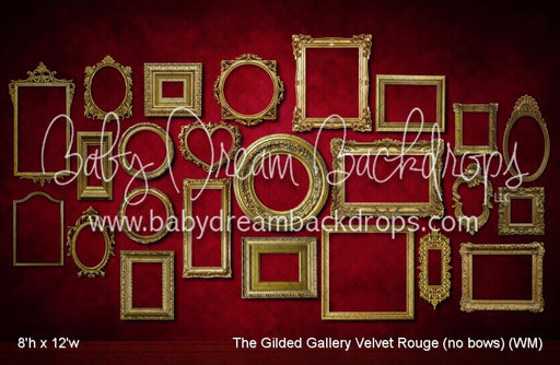 The Gilded Gallery Velvet Rouge (no bows) (WM)