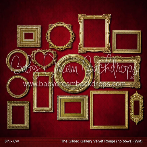The Gilded Gallery Velvet Rouge (no bows) (WM)
