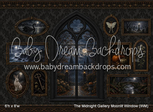 The Midnight Gallery Moonlit Window (WM)