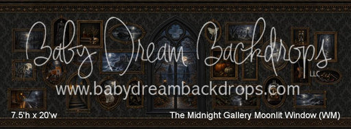 The Midnight Gallery Moonlit Window (WM)